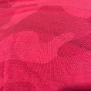 Women's race back thank (camo) Pink